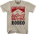 Not My First Rodeo T-Shirt Hoodie, Sweatshirt | CiraTrend.com (Image 1)