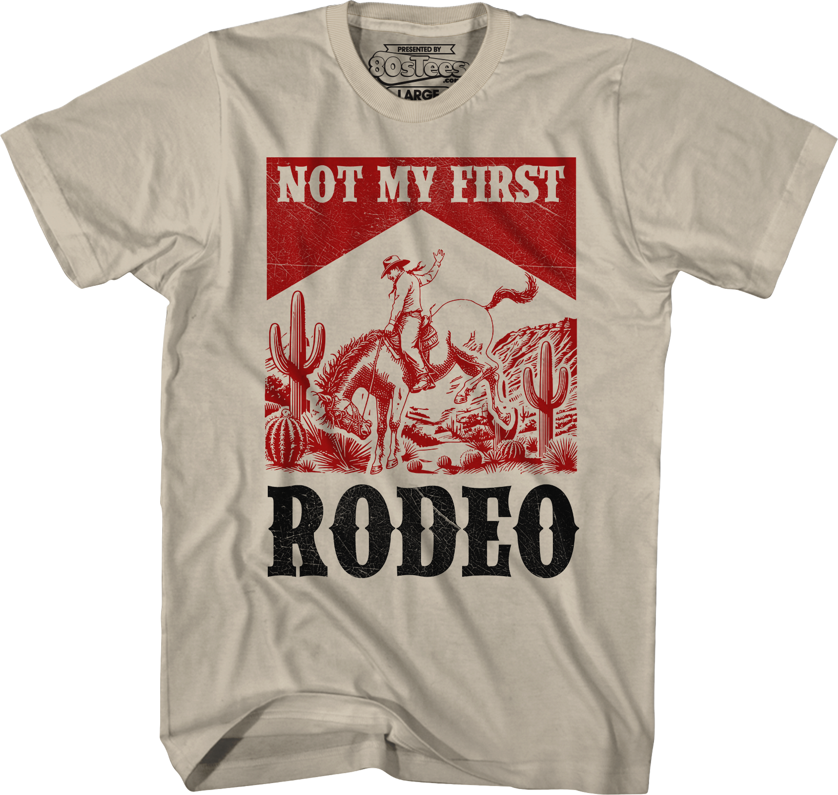 Not My First Rodeo T-Shirt Hoodie, Sweatshirt | CiraTrend.com (Image 1)