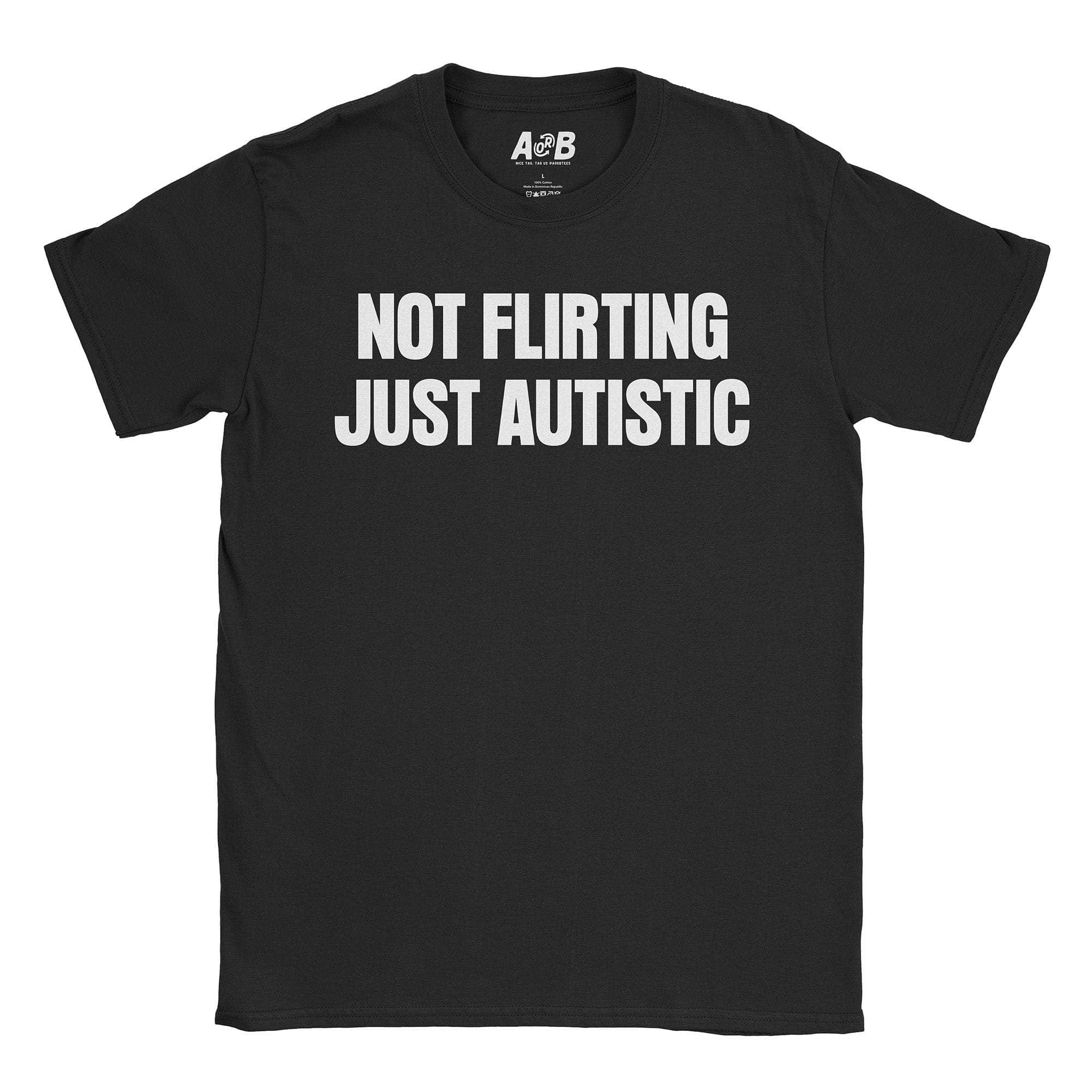 Not Flirting T-Shirt Hoodie, Sweatshirt | CiraTrend.com (Image 2)