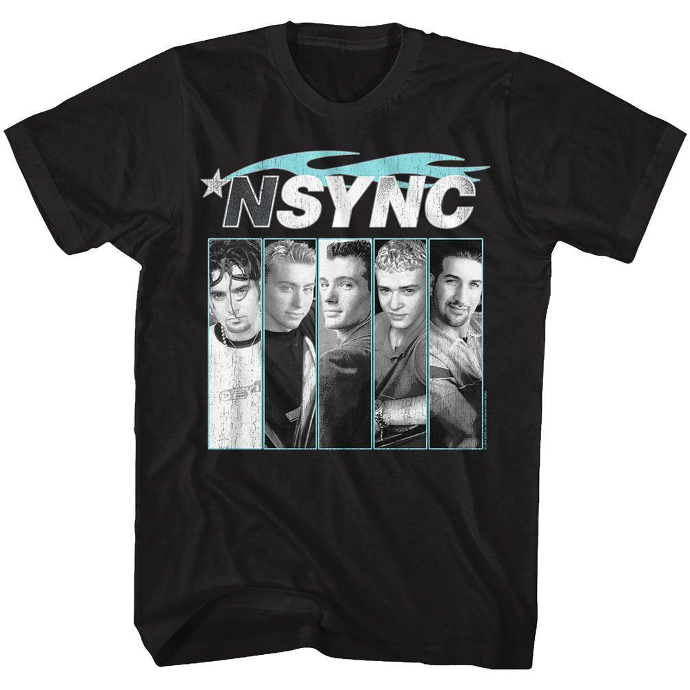 *NSYNC Blue Flame Boyfriend Tee