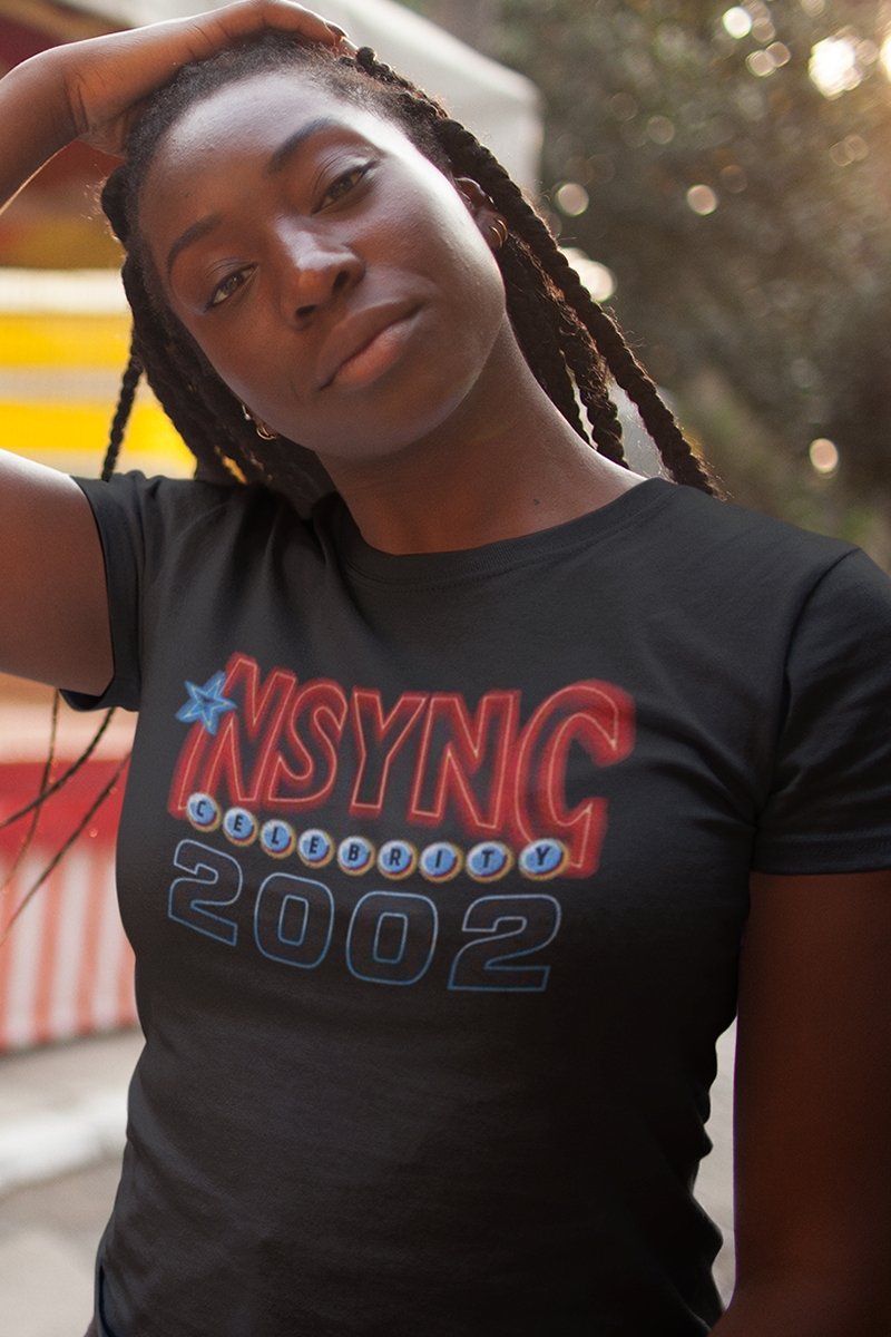 *NSYNC Celebrity 2002 Boyfriend Tee