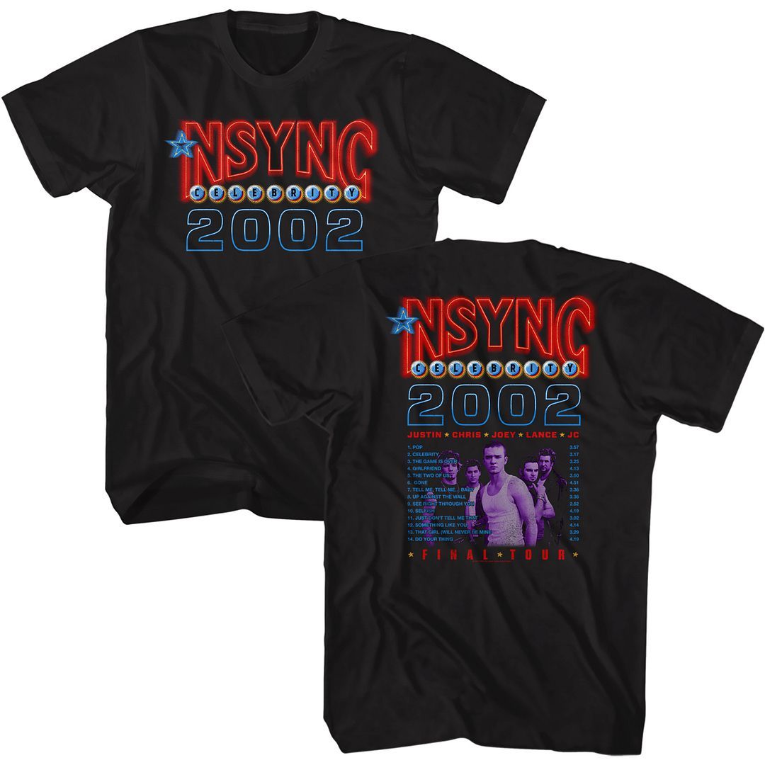 *NSYNC Celebrity 2002 T-Shirt