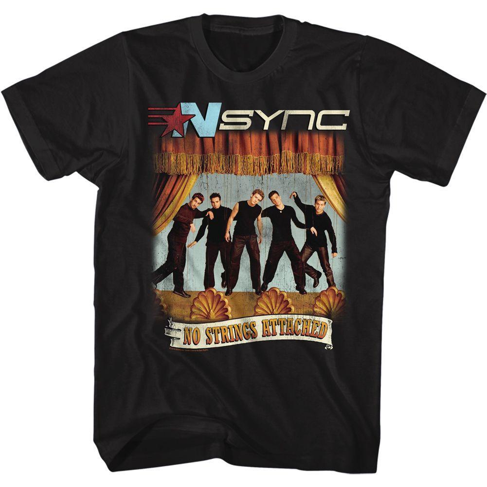 *NSYNC No Strings No Words Boyfriend Tee