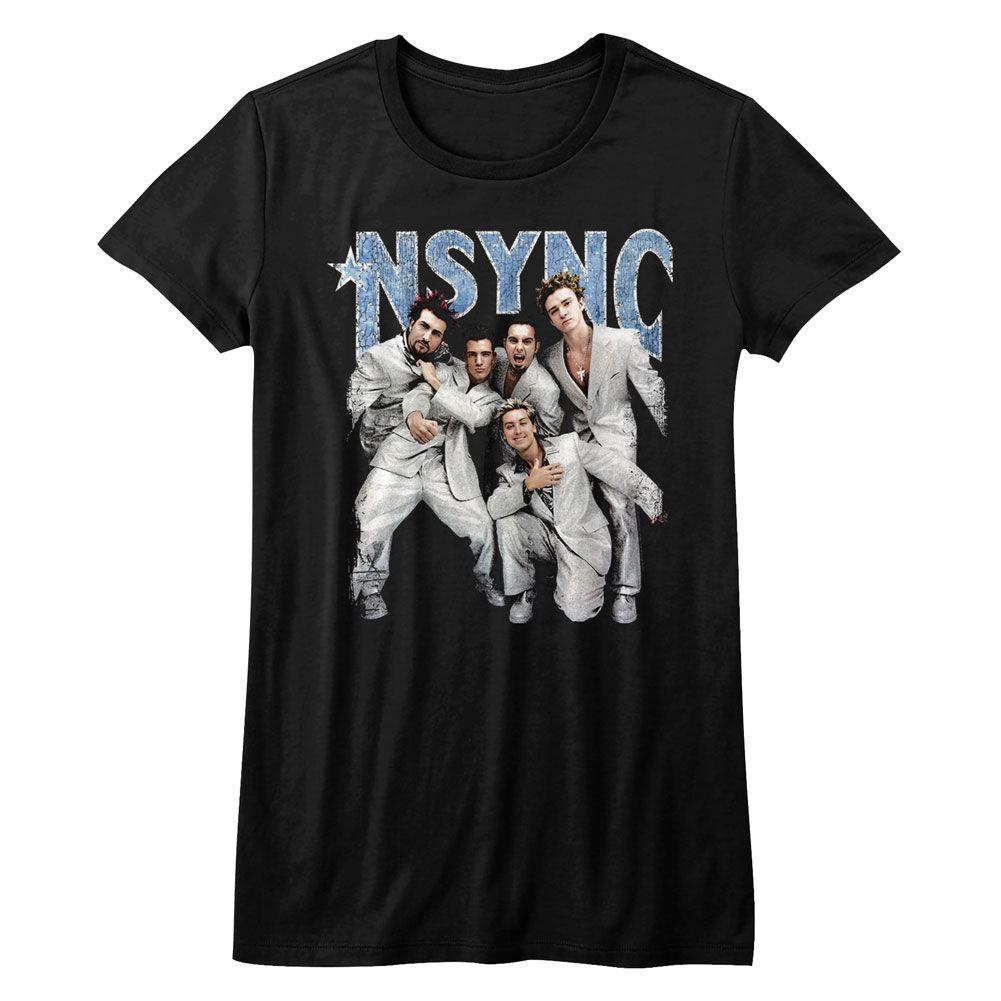 *NSYNC Strike A Pose Womens T-Shirt