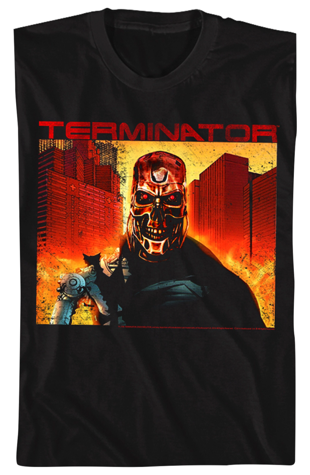 Nuclear Apocalypse Terminator T-Shirt Hoodie, Sweatshirt | CiraTrend.com (Image 2)