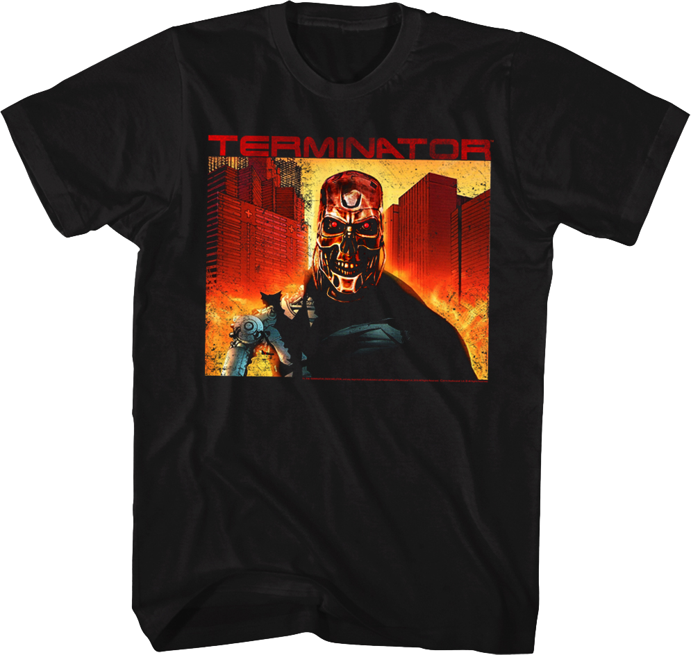 Nuclear Apocalypse Terminator T-Shirt Hoodie, Sweatshirt | CiraTrend.com (Image 1)