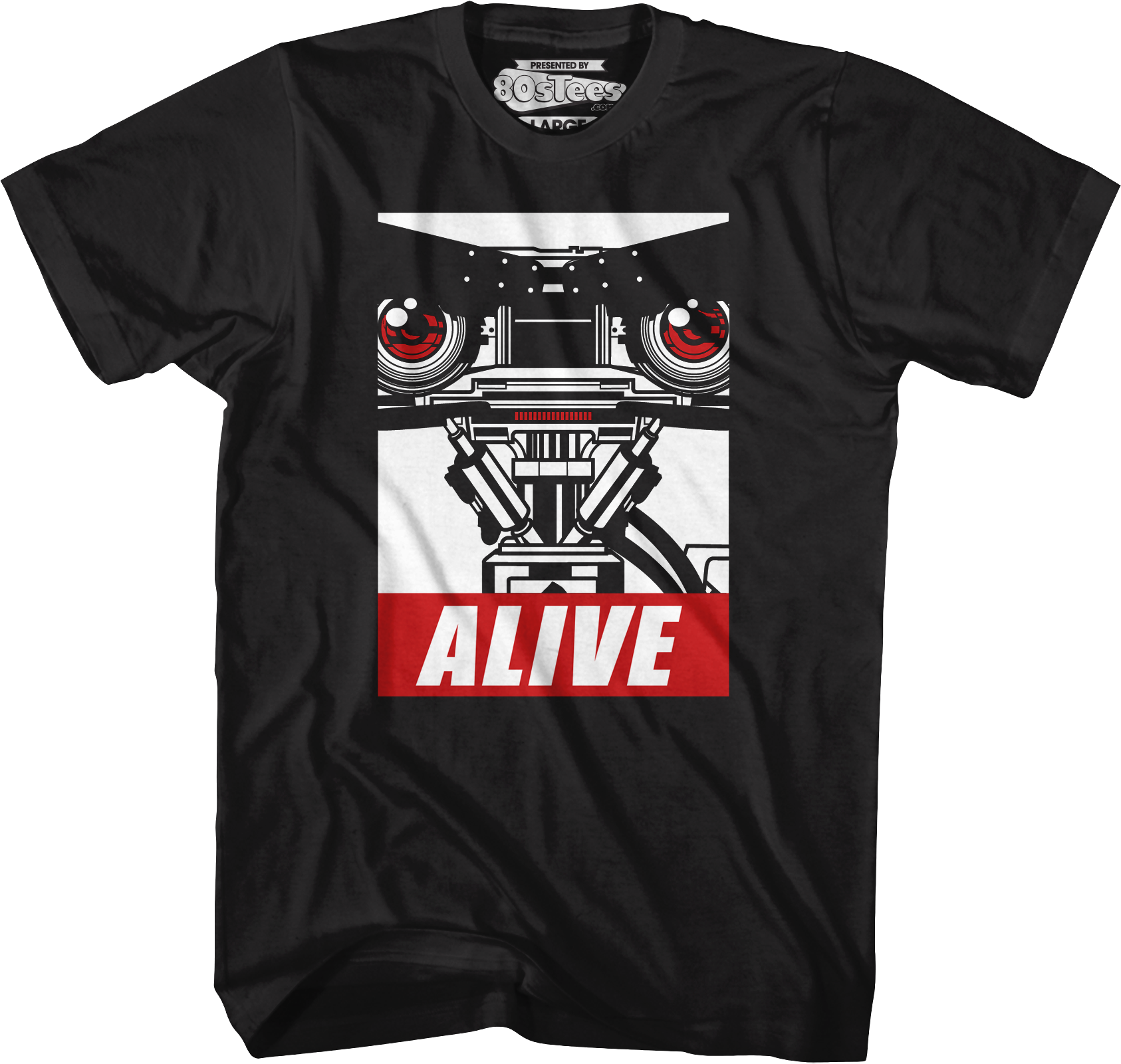 Number 5 Alive Short Circuit T-Shirt Hoodie, Sweatshirt | CiraTrend.com (Image 1)