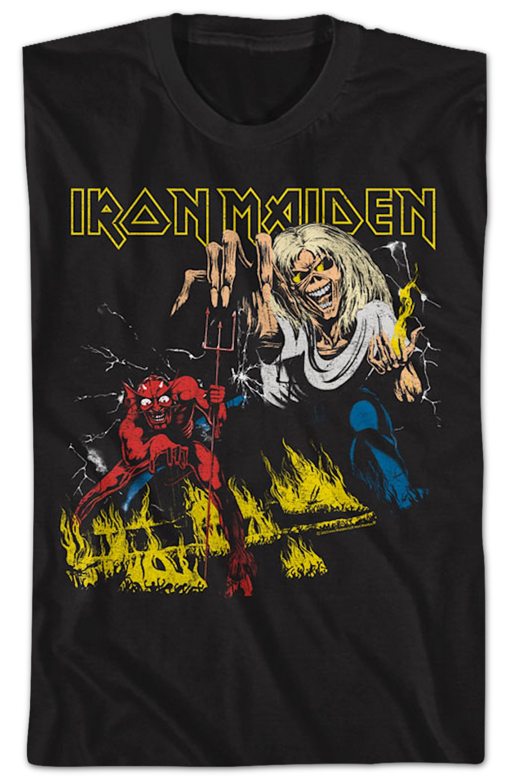 Number Of The Beast Iron Maiden T-Shirt Hoodie, Sweatshirt | CiraTrend.com (Image 2)