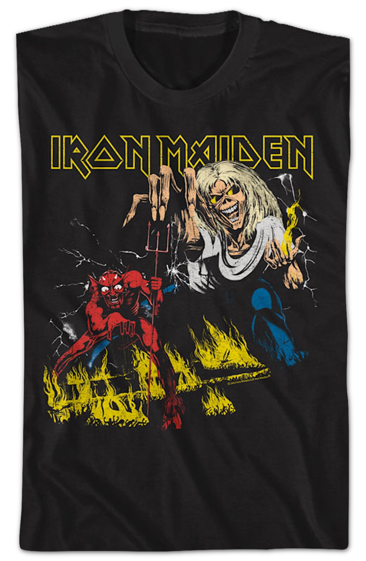 Number Of The Beast Iron Maiden T-Shirt Hoodie, Sweatshirt | CiraTrend.com (Image 2)