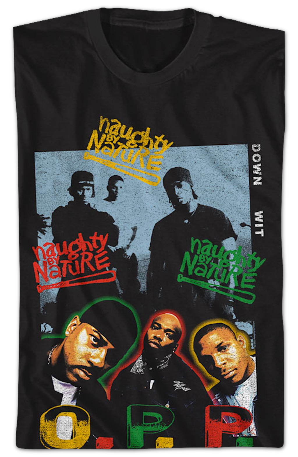 O.P.P. Collage Naughty By Nature T-Shirt Hoodie, Sweatshirt | CiraTrend.com (Image 2)