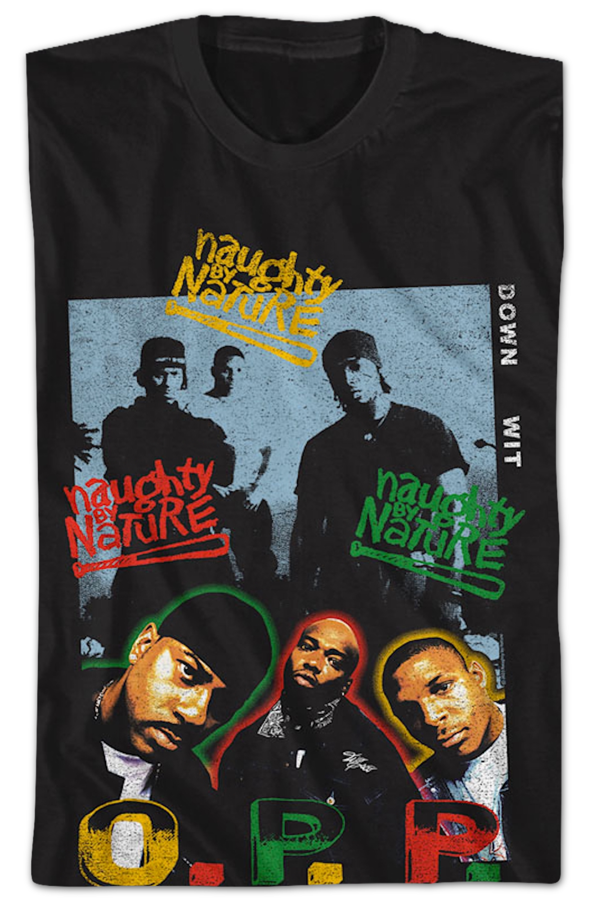 O.P.P. Collage Naughty By Nature T-Shirt Hoodie, Sweatshirt | CiraTrend.com (Image 2)