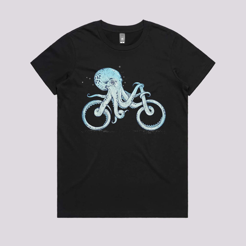 Bike Octopus T-Shirt Hoodie, Sweatshirt | CiraTrend.com (Image 3)