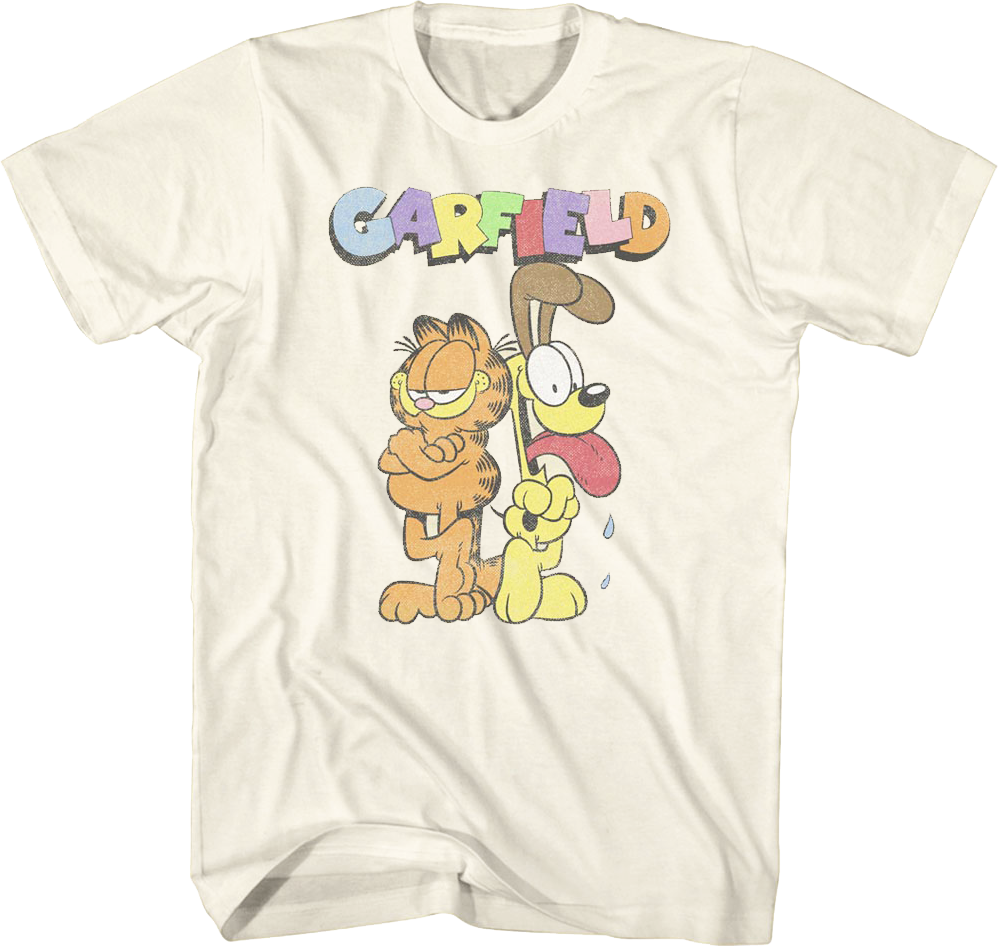 Odie & Garfield T-Shirt Hoodie, Sweatshirt | CiraTrend.com (Image 1)