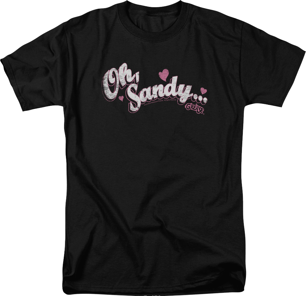 Oh Sandy Grease T-Shirt Hoodie, Sweatshirt | CiraTrend.com (Image 1)