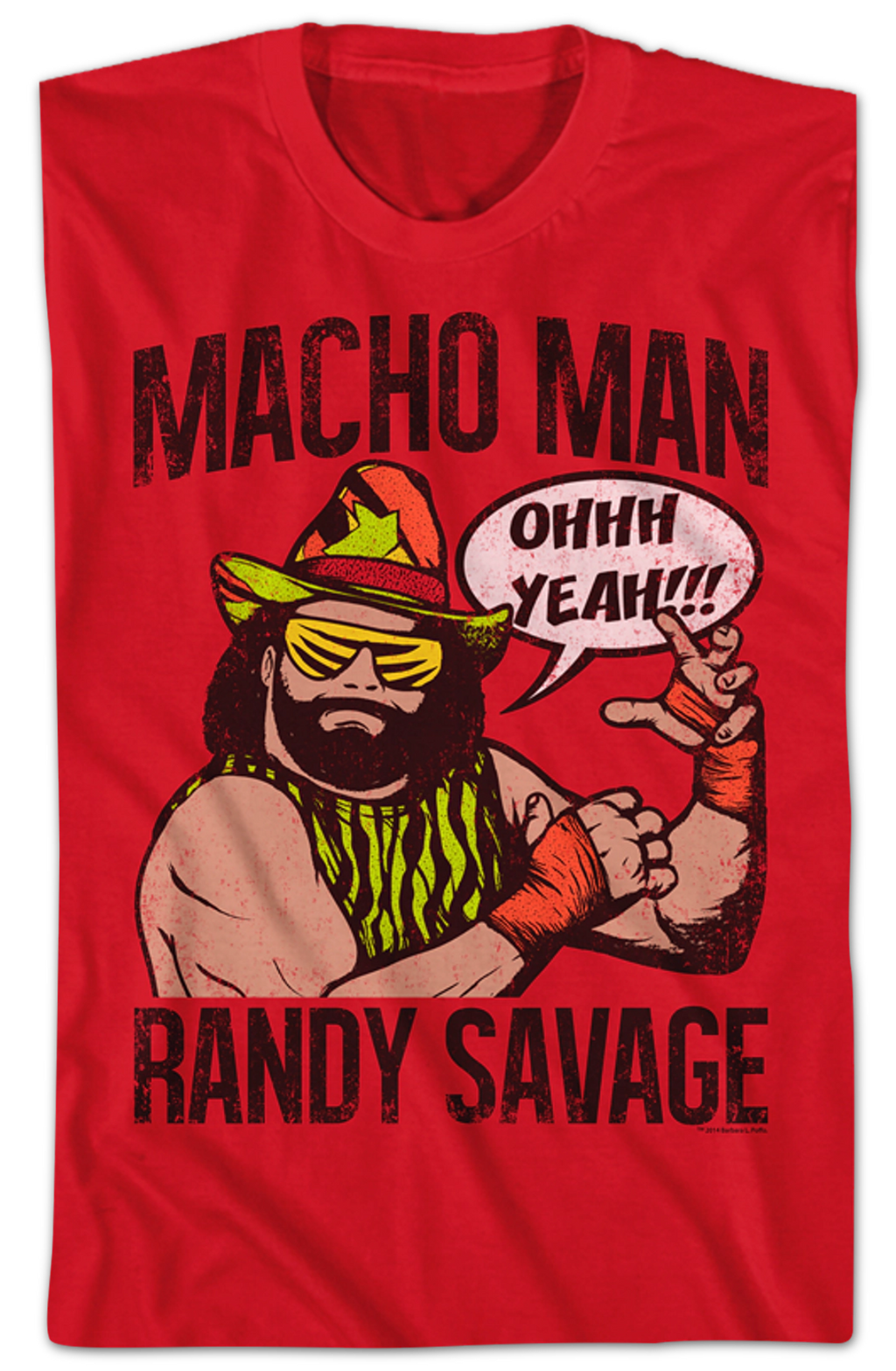Ohhh Yeah Macho Man Randy Savage T-Shirt Hoodie, Sweatshirt | CiraTrend.com (Image 2)