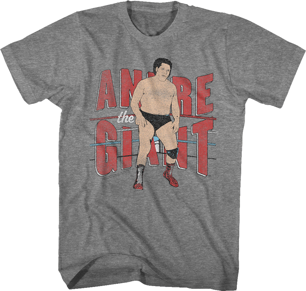 Old School Andre The Giant T-Shirt Hoodie, Sweatshirt | CiraTrend.com (Image 1)