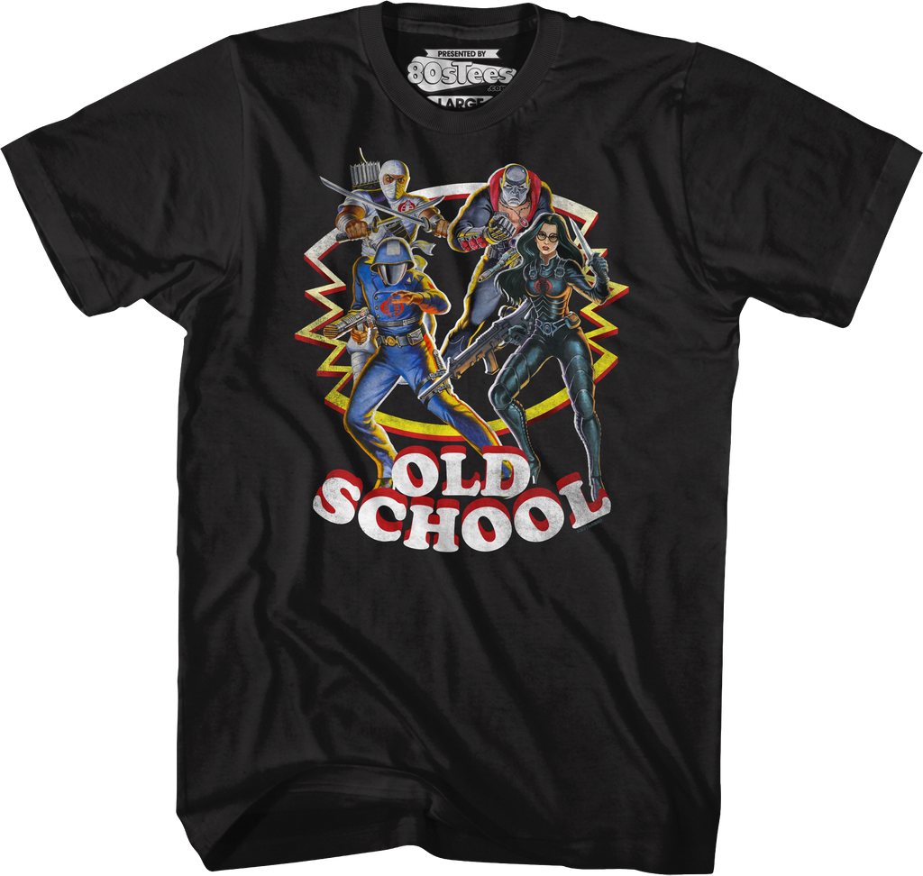 Old School Cobra GI Joe T-Shirt Hoodie, Sweatshirt | CiraTrend.com (Image 1)