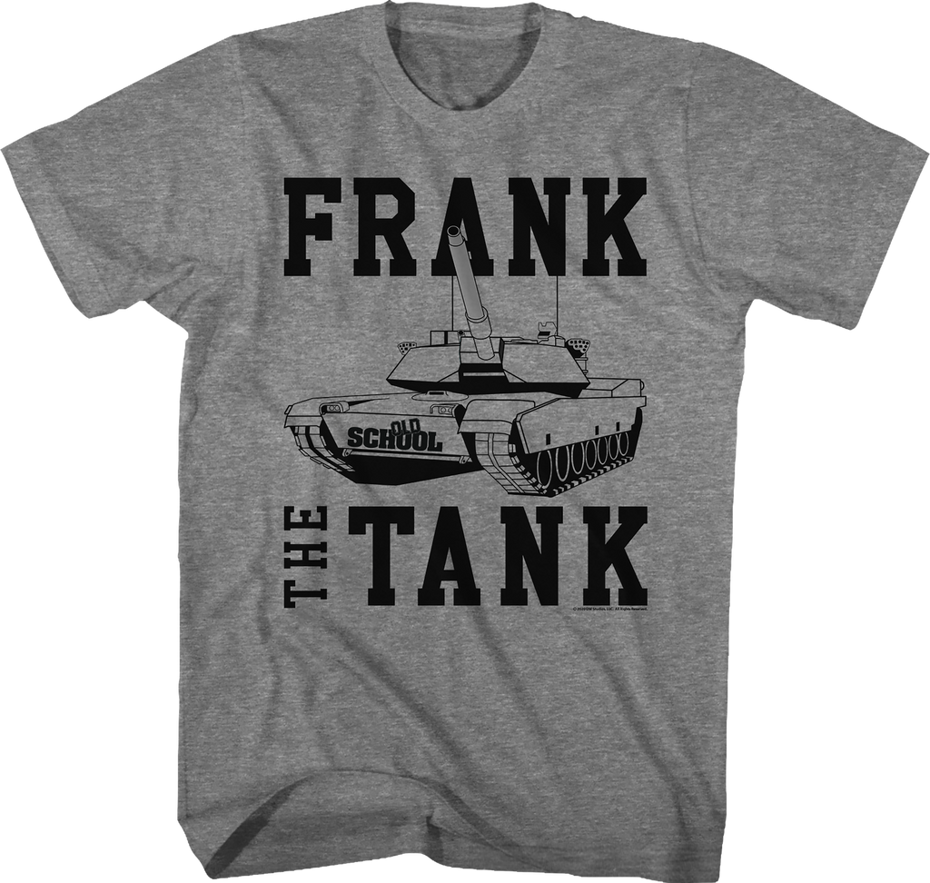Old-School Frank The Tank T-Shirt Hoodie, Sweatshirt | CiraTrend.com (Image 1)