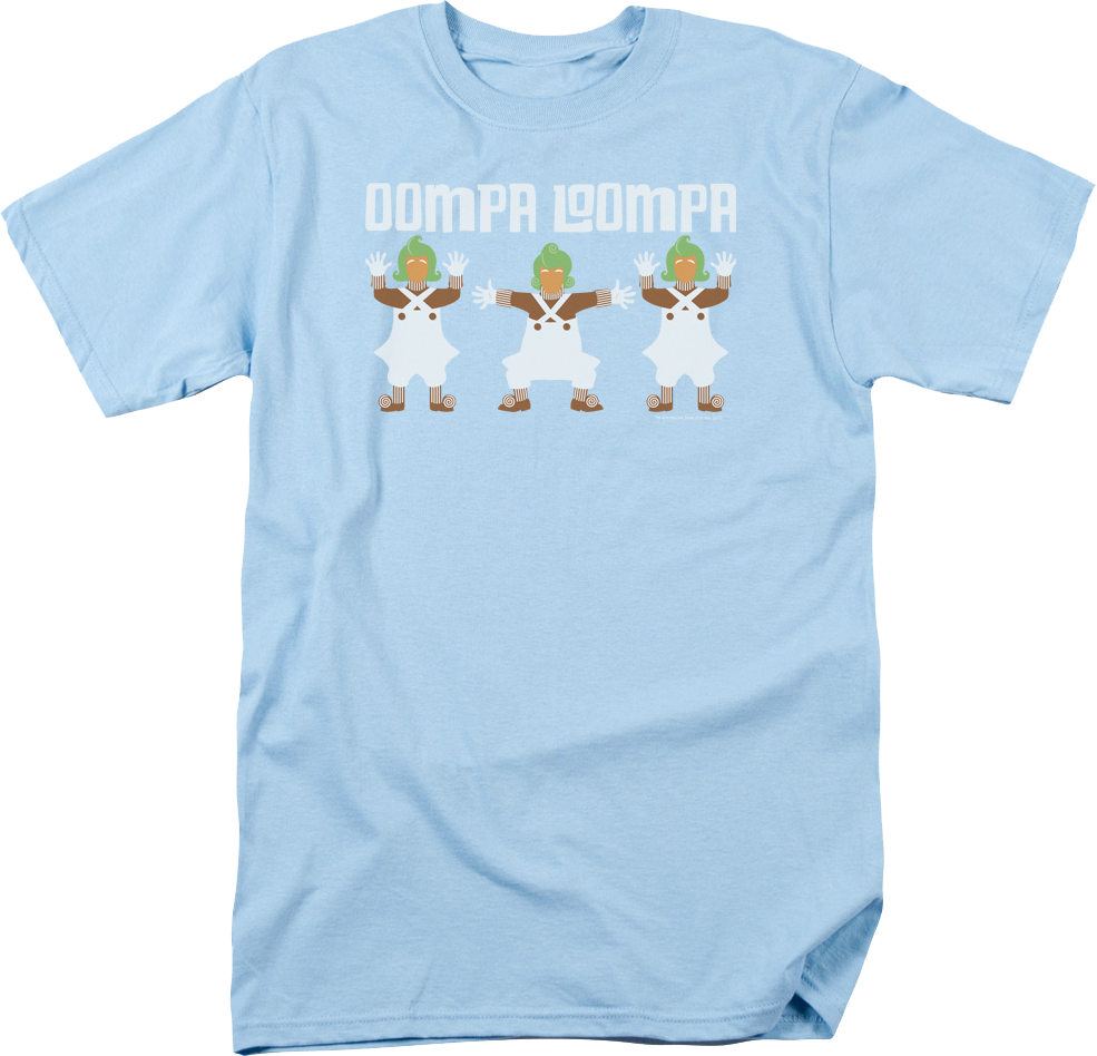 Ommpa Loompa Willy Wonka Willy Wonka And The Chocolate Factory T-Shirt Hoodie, Sweatshirt | CiraTrend.com (Image 1)