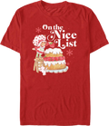 On The Nice List Strawberry Shortcake T-Shirt Hoodie, Sweatshirt | CiraTrend.com (Image 1)
