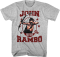 One Man One War Rambo T-Shirt Hoodie, Sweatshirt | CiraTrend.com (Image 1)