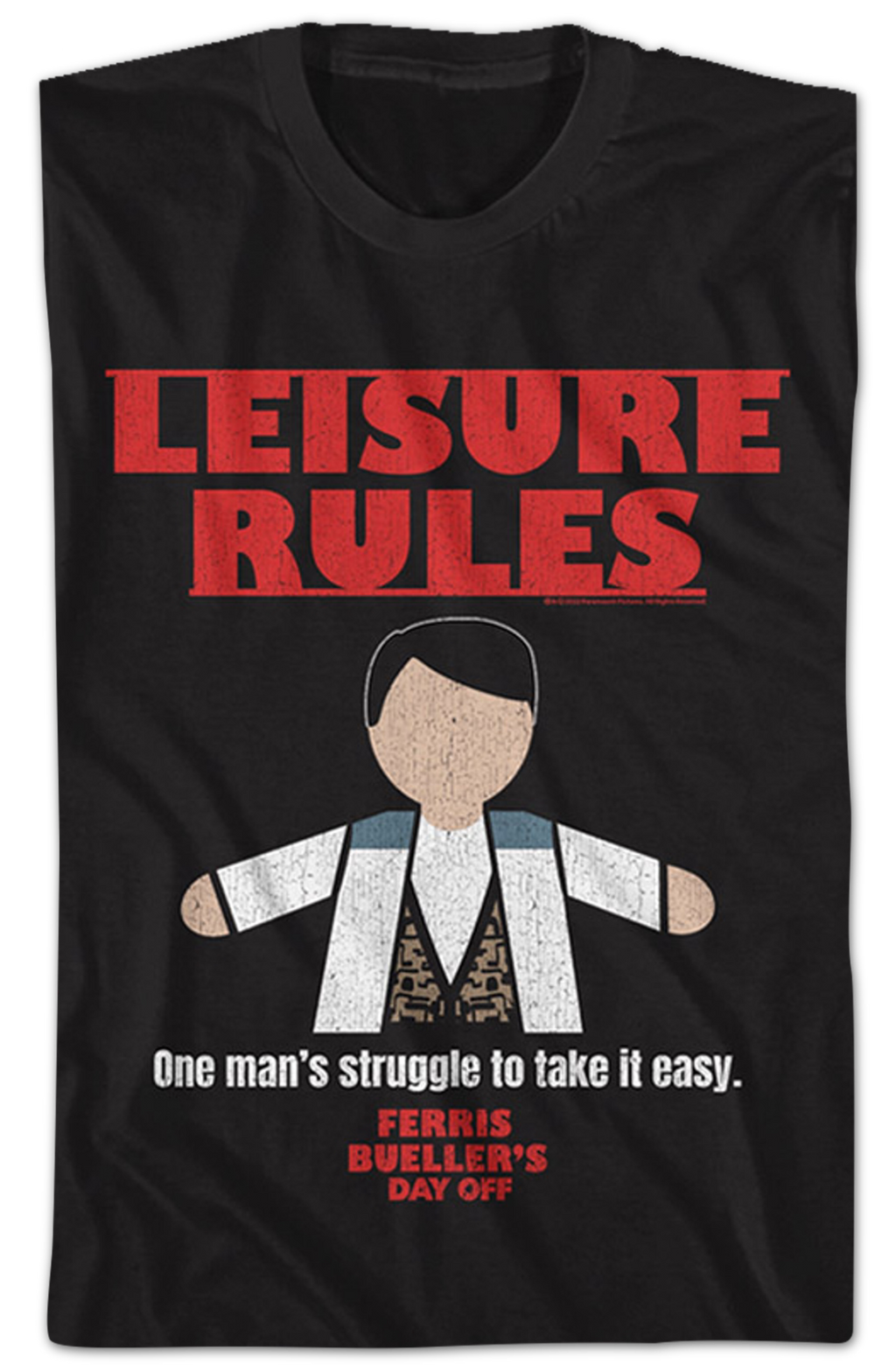 One Man's Struggle Ferris Bueller's Day Off T-Shirt Hoodie, Sweatshirt | CiraTrend.com (Image 2)