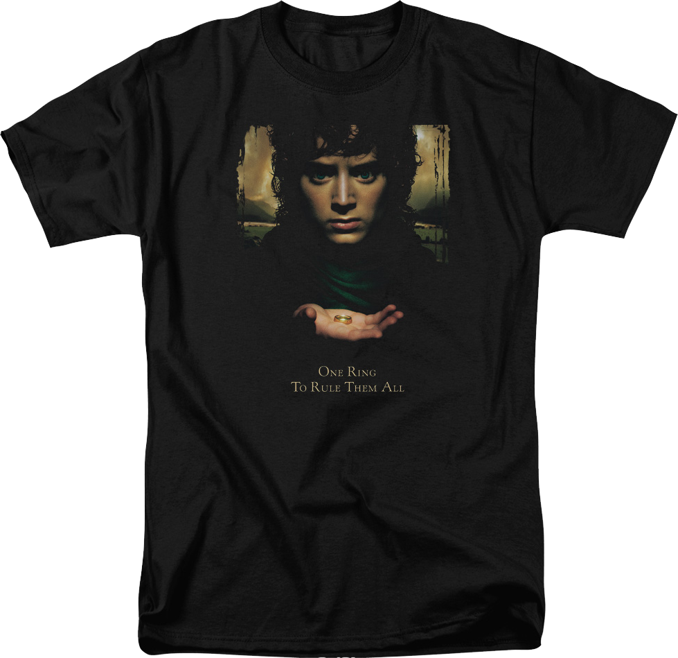 One Ring To Rule Them All Lord Of The Rings T-Shirt Hoodie, Sweatshirt | CiraTrend.com (Image 1)