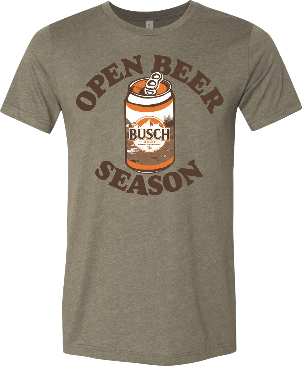 Open Beer Season Busch T-Shirt Hoodie, Sweatshirt | CiraTrend.com (Image 1)