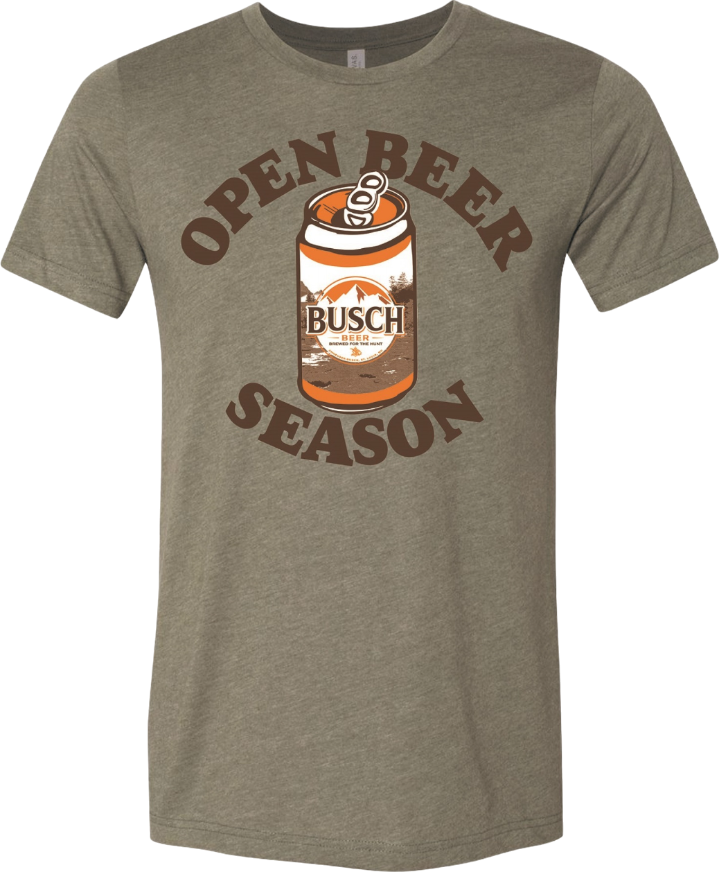 Open Beer Season Busch T-Shirt Hoodie, Sweatshirt | CiraTrend.com (Image 1)
