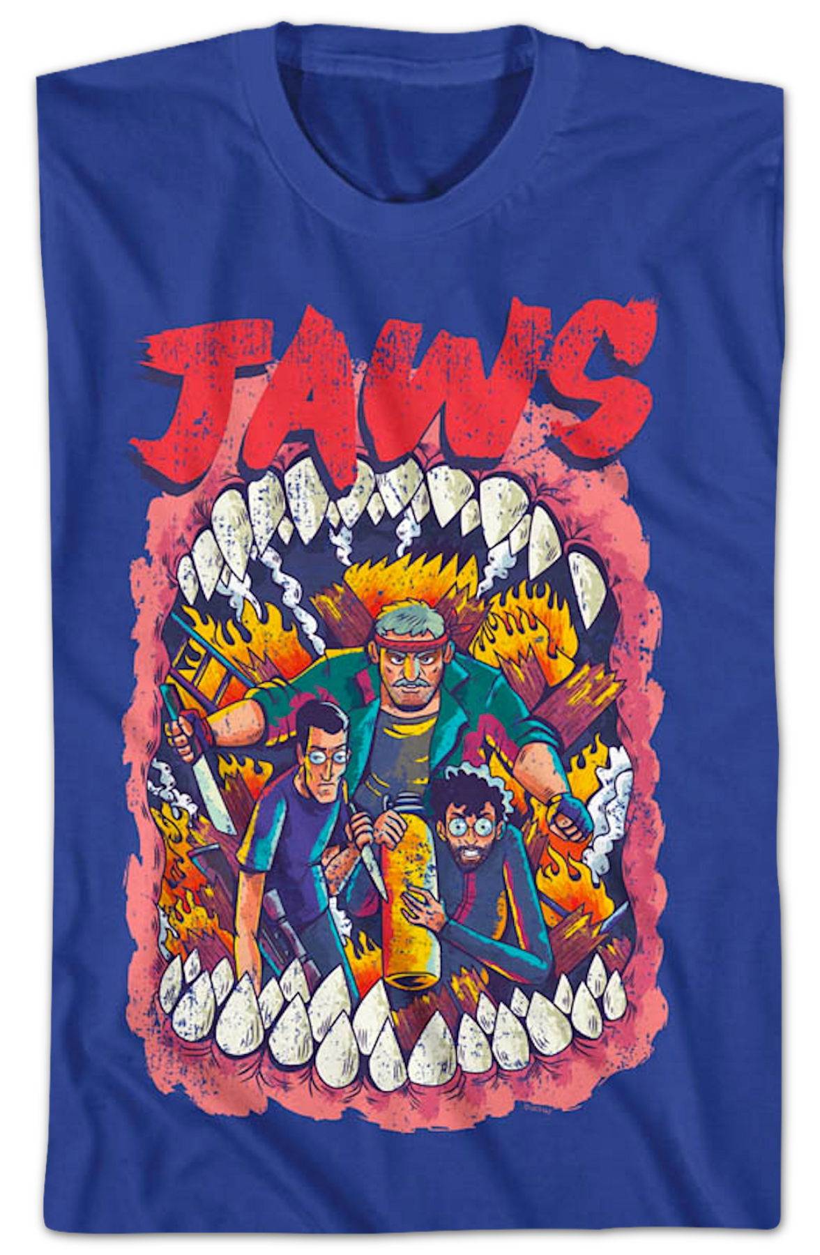 Open Mouth Illustration Jaws T-Shirt Hoodie, Sweatshirt | CiraTrend.com (Image 2)