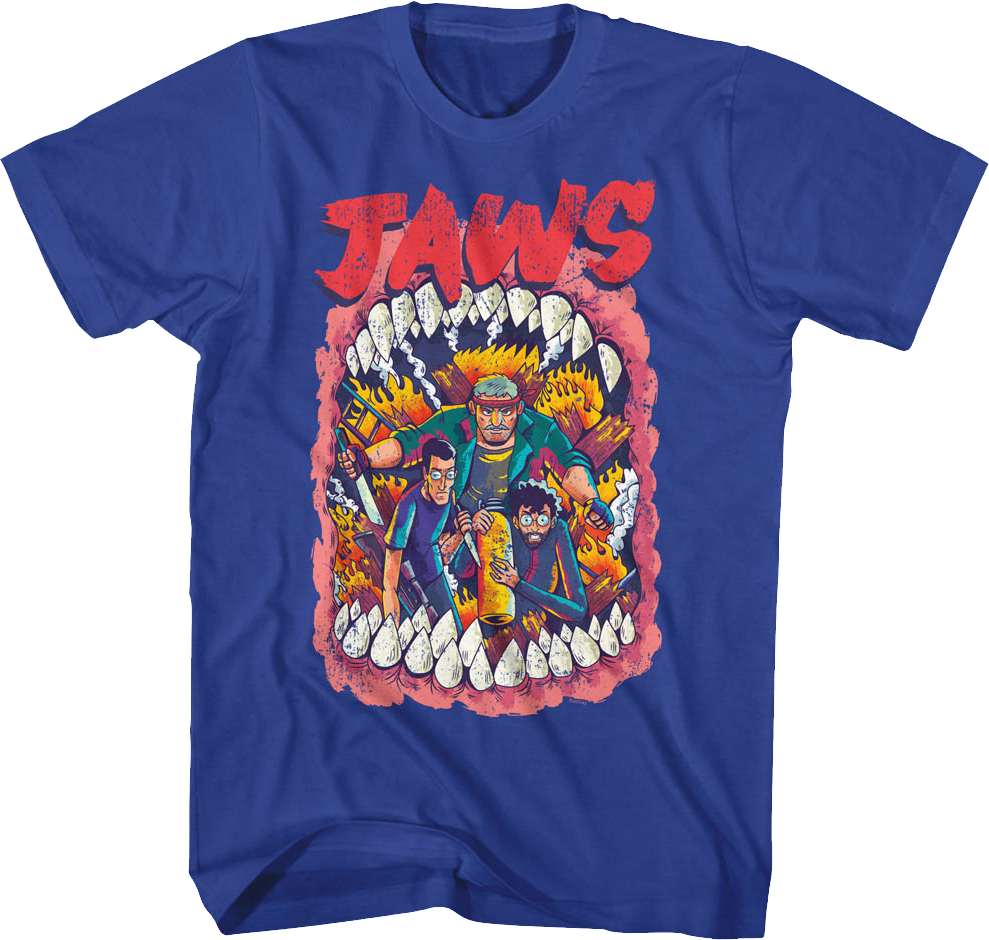 Open Mouth Illustration Jaws T-Shirt Hoodie, Sweatshirt | CiraTrend.com (Image 1)