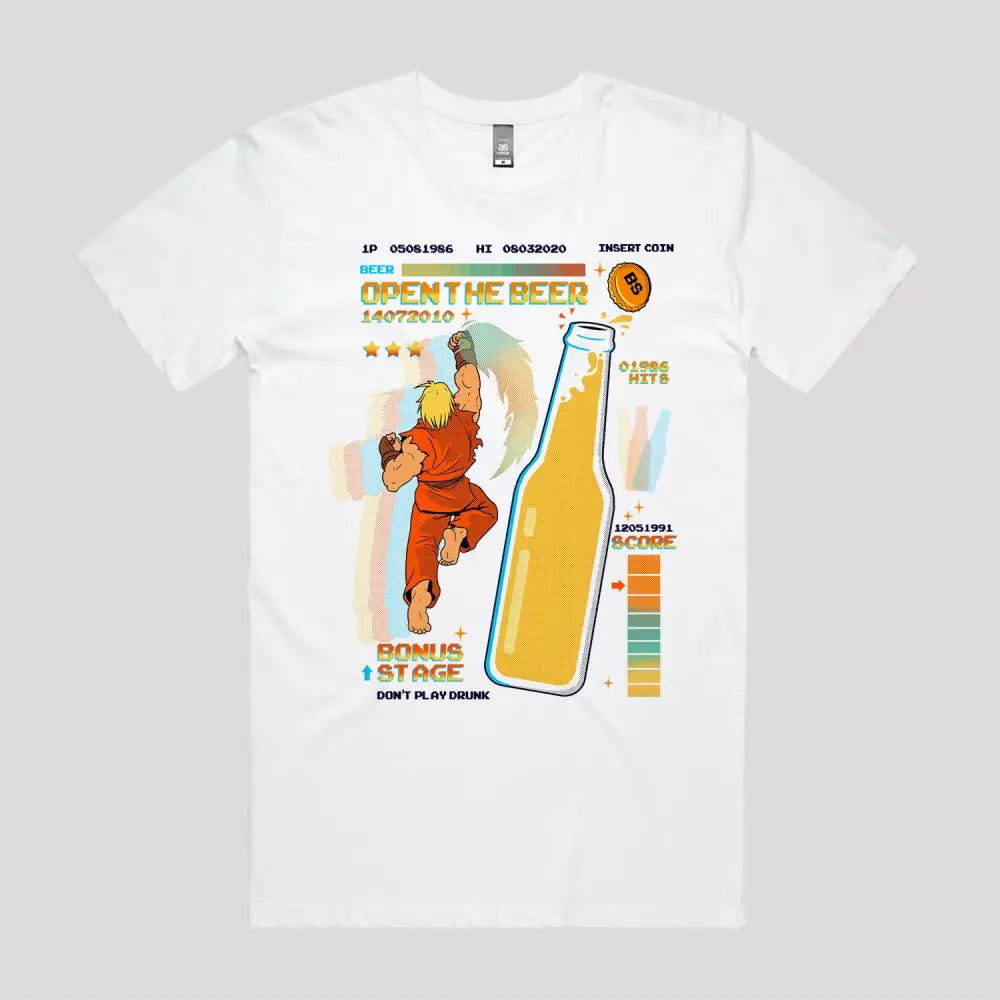 Open The Beer T-Shirt Hoodie, Sweatshirt | CiraTrend.com (Image 2)