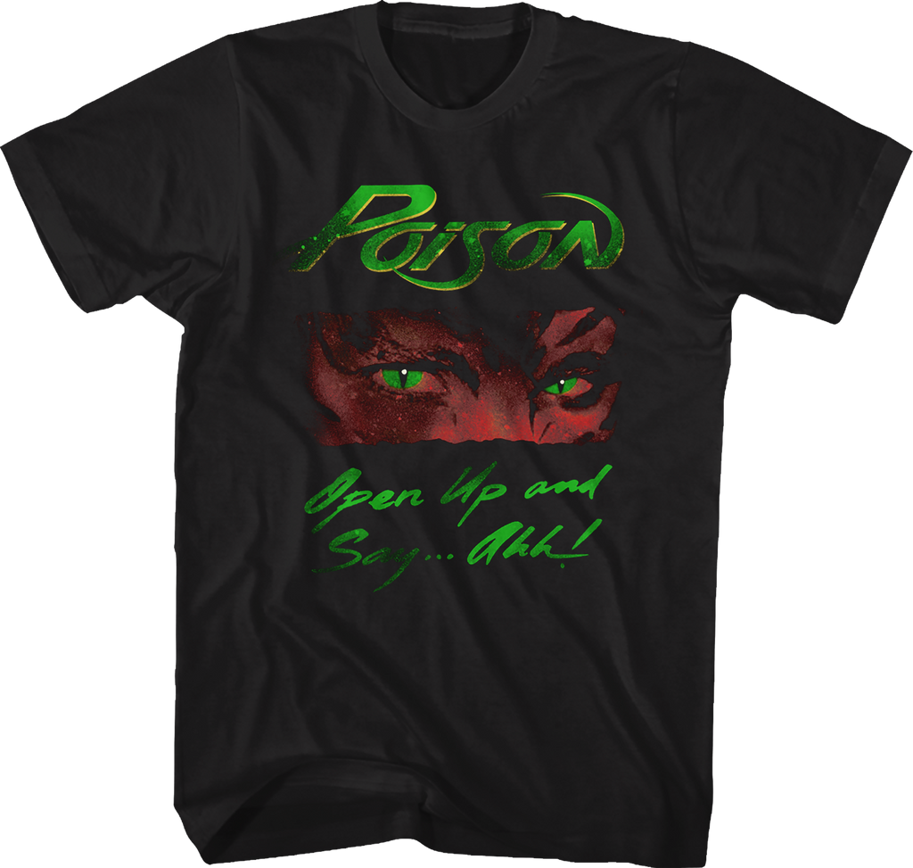 Open Up And Say Ahh Track List Poison T-Shirt Hoodie, Sweatshirt | CiraTrend.com (Image 1)