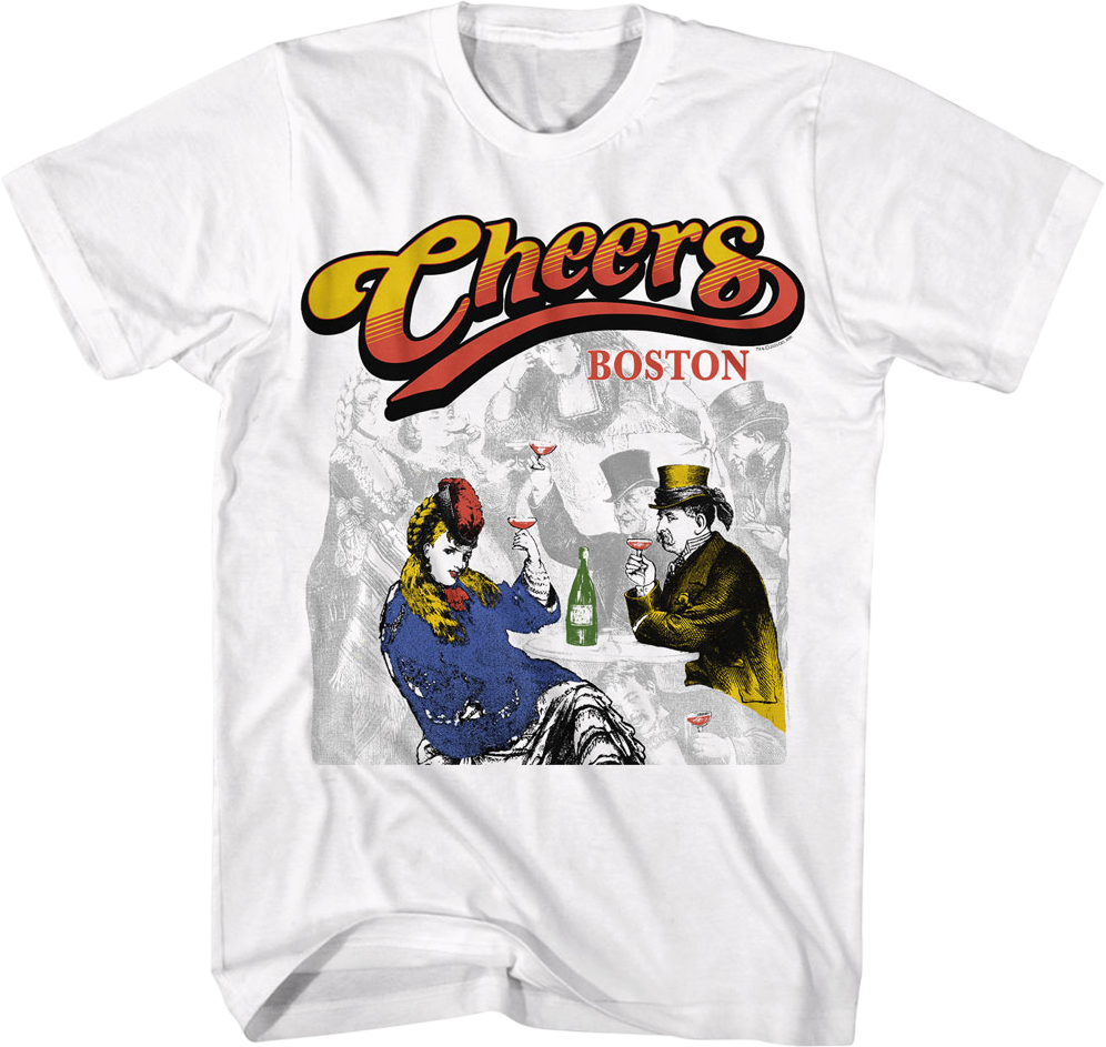 Opening Credits Drinks Cheers T-Shirt Hoodie, Sweatshirt | CiraTrend.com (Image 1)