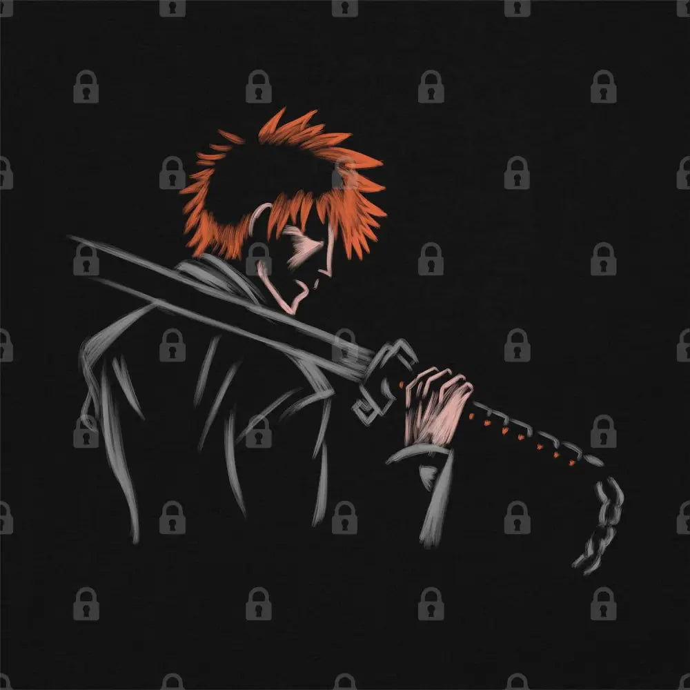 Orange Hair Shinigami T-Shirt Hoodie, Sweatshirt | CiraTrend.com (Image 1)