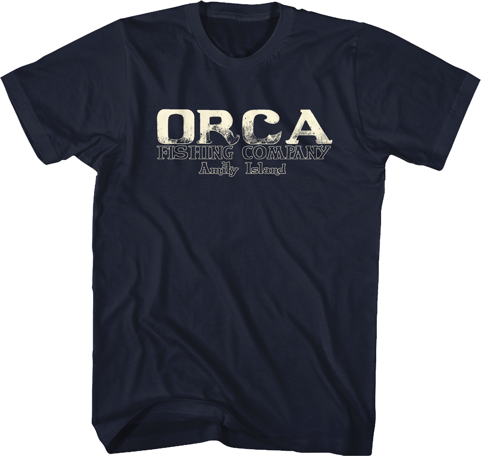 Orca Fishing Company Jaws T-Shirt Hoodie, Sweatshirt | CiraTrend.com (Image 1)