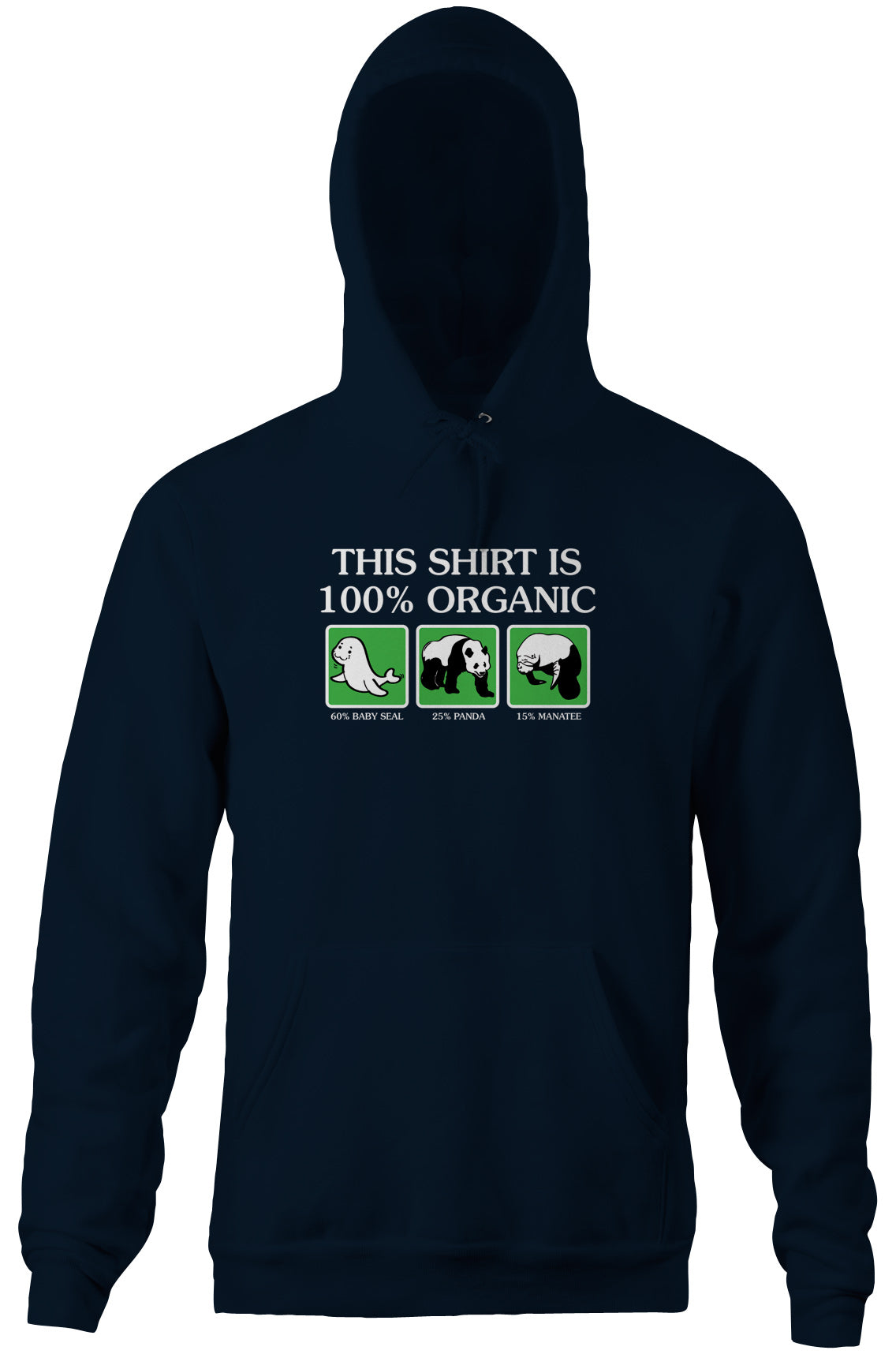 This Shirt Is 100% Organic Hoodie Sweatshirt | CiraTrend.com (Image 1)