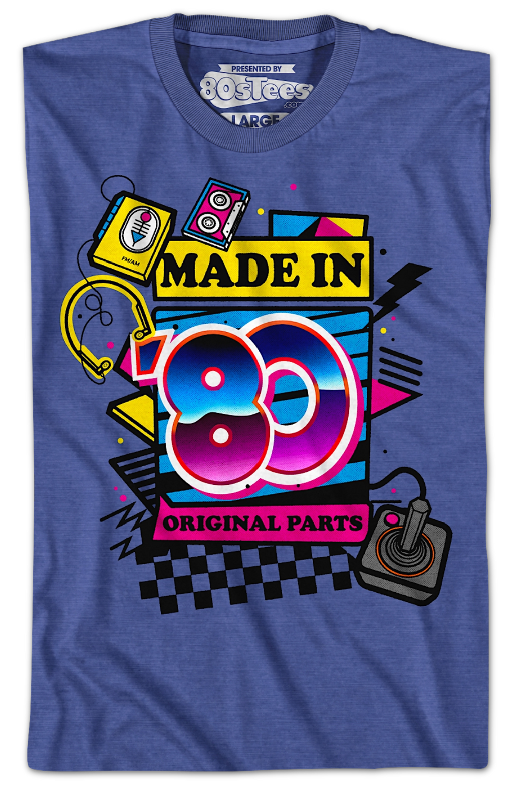Original Parts Made In '80 T-Shirt Hoodie, Sweatshirt | CiraTrend.com (Image 2)