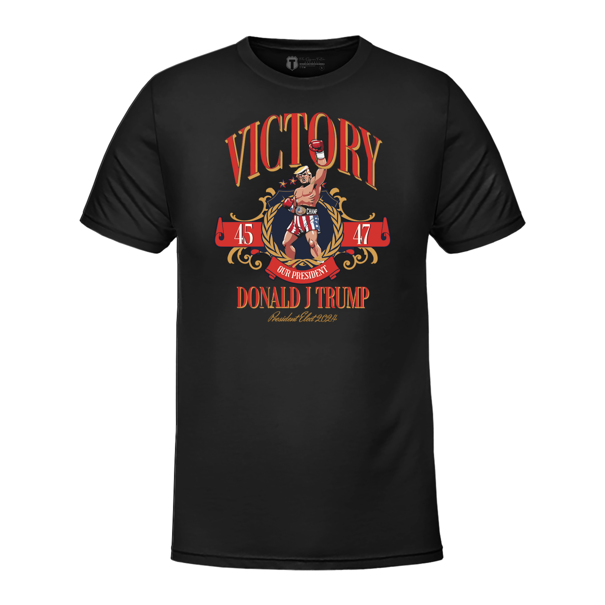 Victory Trump Black T-Shirt Hoodie, Sweatshirt | CiraTrend.com