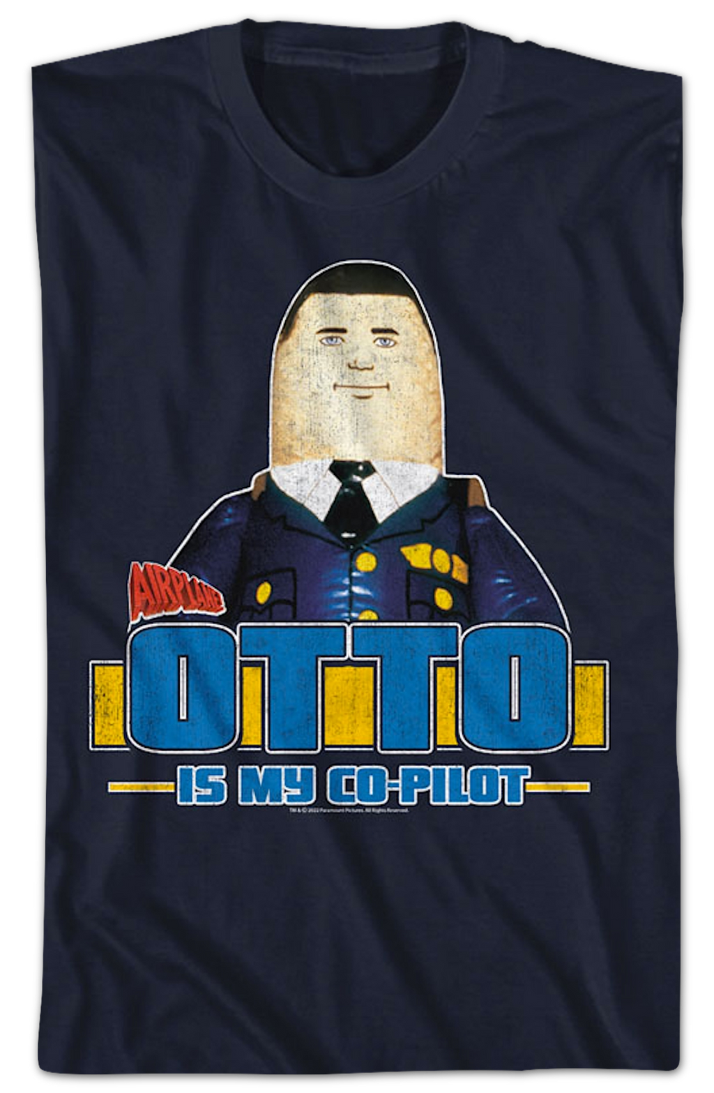 Otto Is My Co-Pilot Airplane T-Shirt Hoodie, Sweatshirt | CiraTrend.com (Image 2)