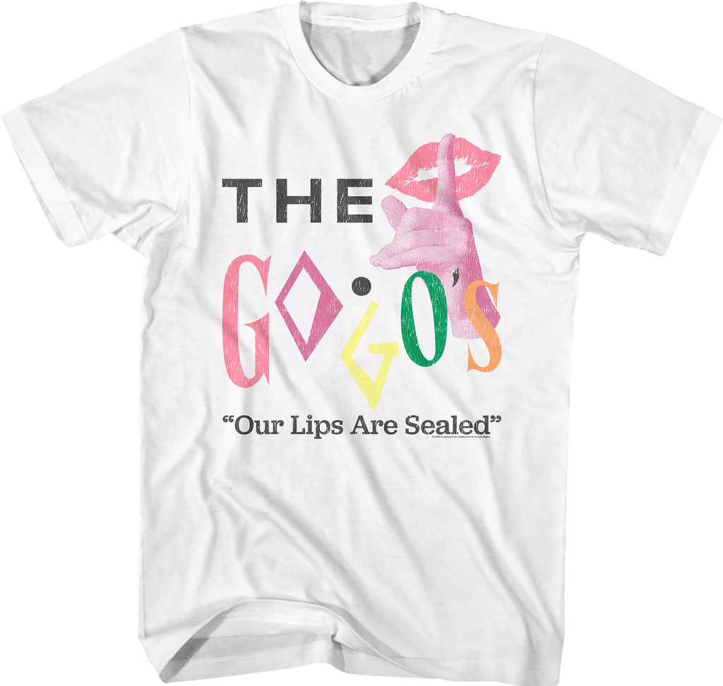 Our Lips Are Sealed Go-Go's T-Shirt Hoodie, Sweatshirt | CiraTrend.com (Image 1)