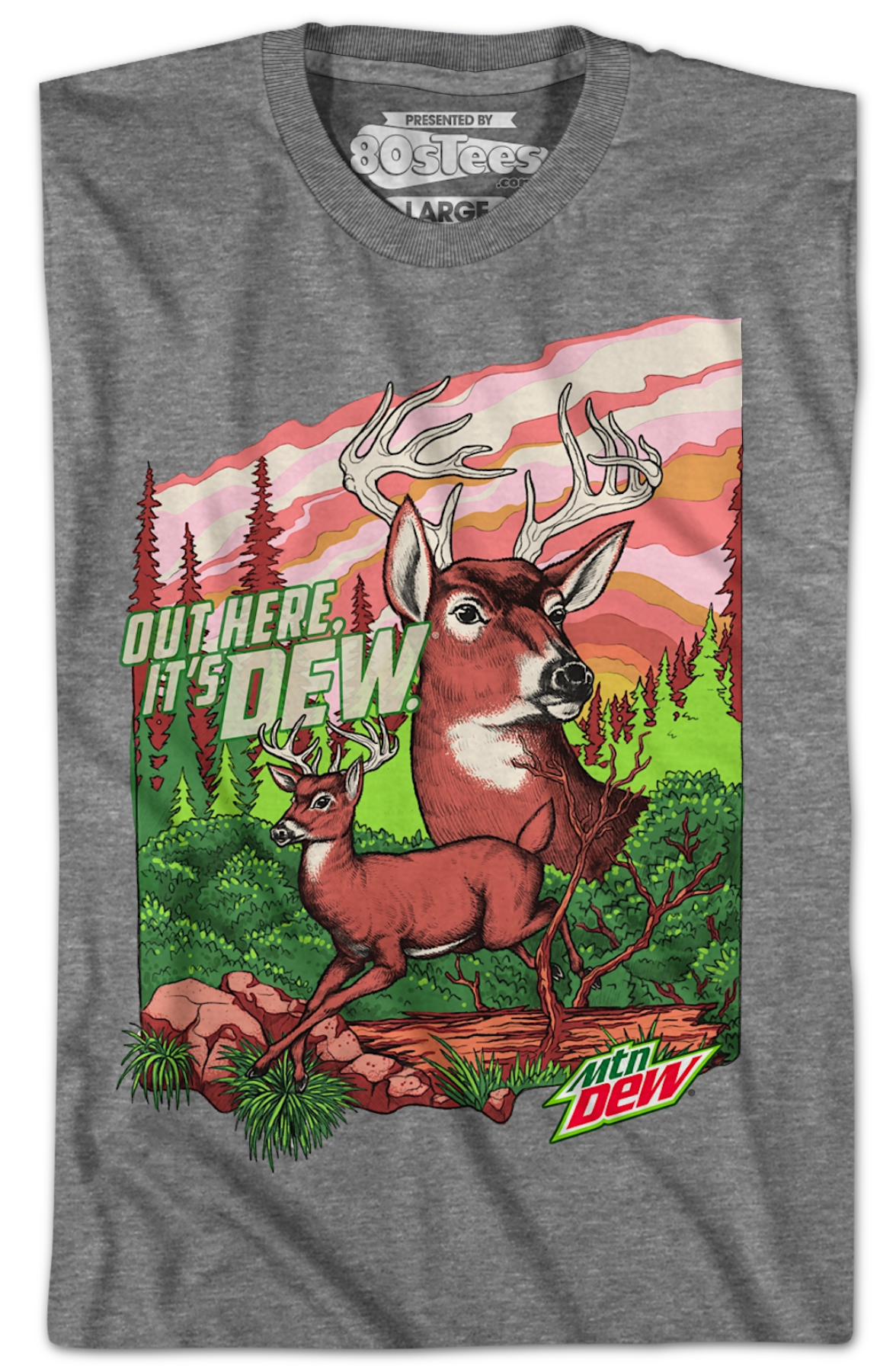 Out Here Mountain Dew T-Shirt Hoodie, Sweatshirt | CiraTrend.com (Image 2)