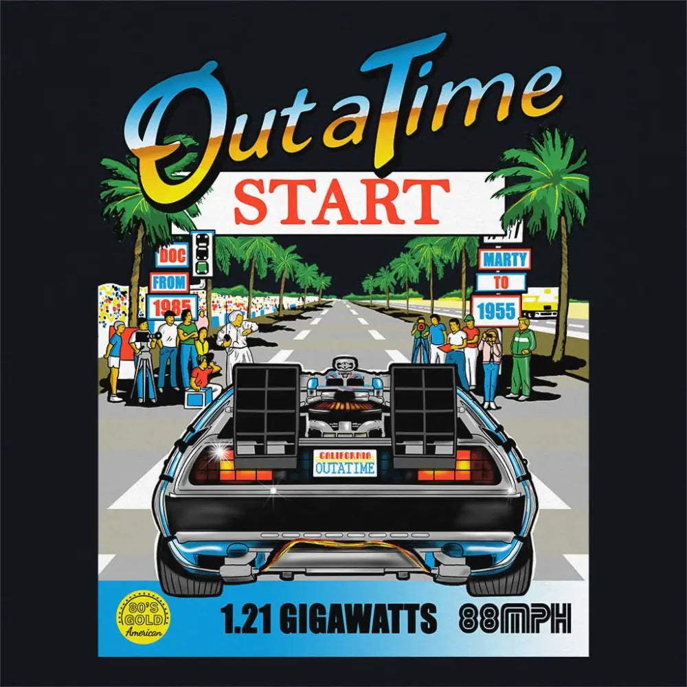 Out Run and Time T-Shirt Hoodie, Sweatshirt | CiraTrend.com (Image 4)