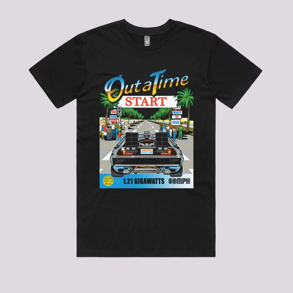 Out Run and Time T-Shirt Hoodie, Sweatshirt | CiraTrend.com (Image 2)