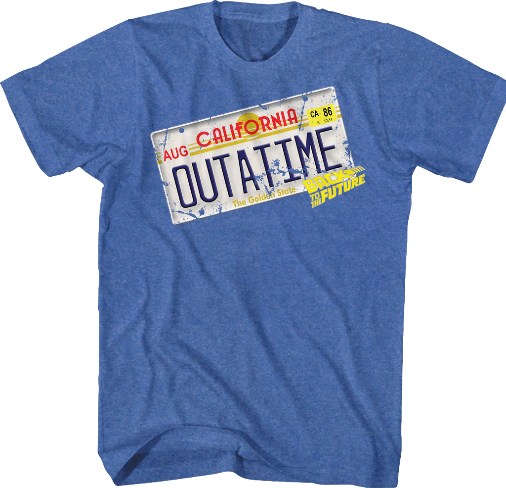 Outatime Back To The Future Shirt Hoodie, Sweatshirt | CiraTrend.com (Image 1)