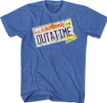 Outatime Back To The Future Shirt Hoodie, Sweatshirt | CiraTrend.com (Image 1)