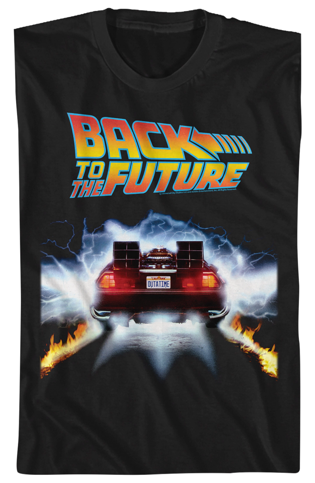 OUTATIME DeLorean Back To The Future T-Shirt Hoodie, Sweatshirt | CiraTrend.com (Image 2)
