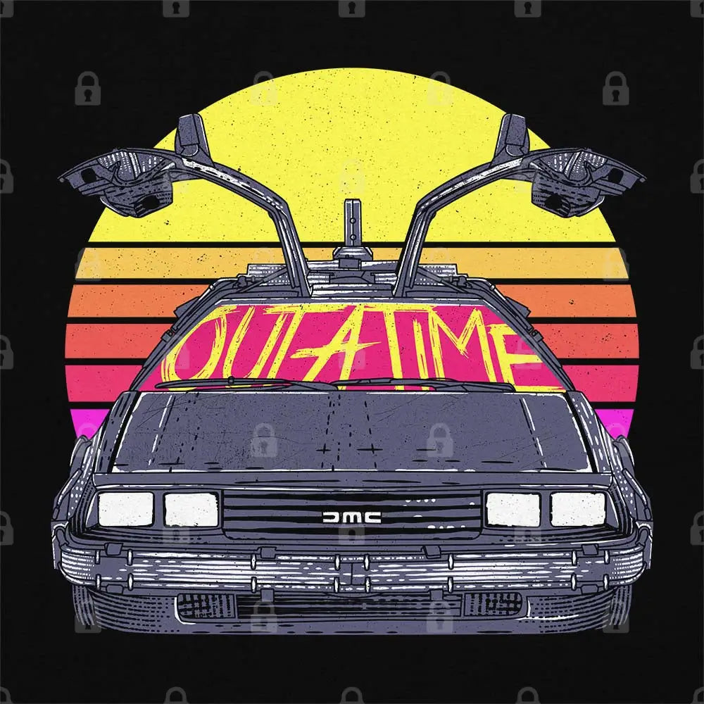 Outatime Retro T-Shirt Hoodie, Sweatshirt | CiraTrend.com (Image 1)