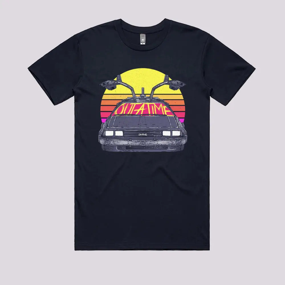 Outatime Retro T-Shirt Hoodie, Sweatshirt | CiraTrend.com (Image 5)