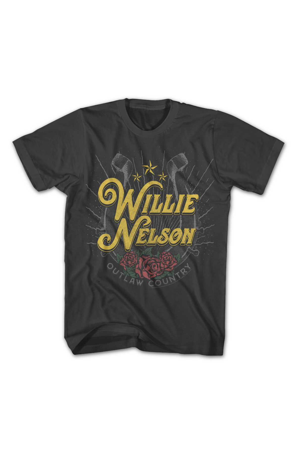 Outlaw Country Horseshoe Willie Nelson T-Shirt Hoodie, Sweatshirt | CiraTrend.com (Image 2)